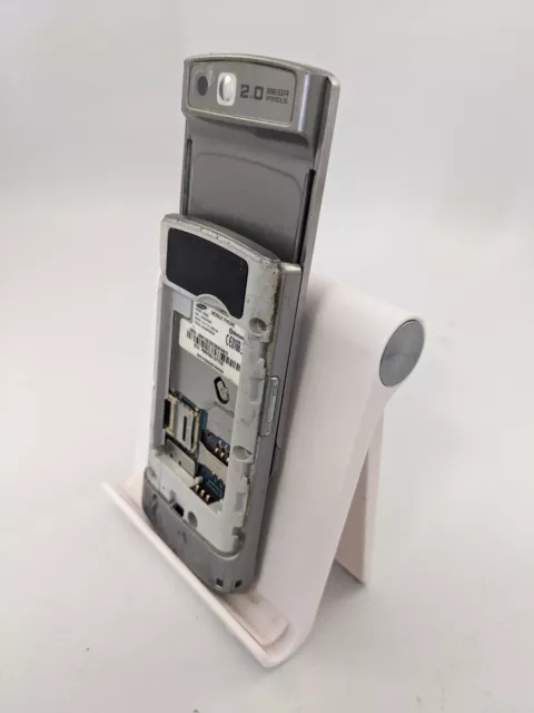 Telefono cellulare Samsung S3500 rete argento sconosciuto 40 MB con pulsante microSD storage
