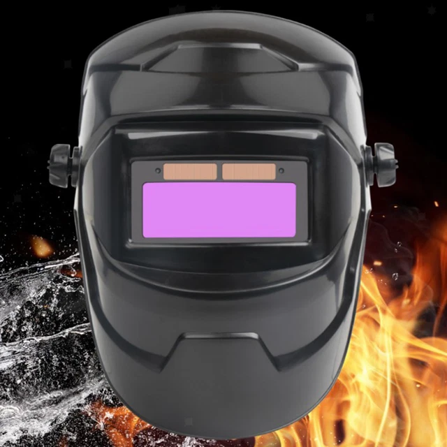 Maschera per casco per saldatura oscurante automatica ad energia solare Occhiali