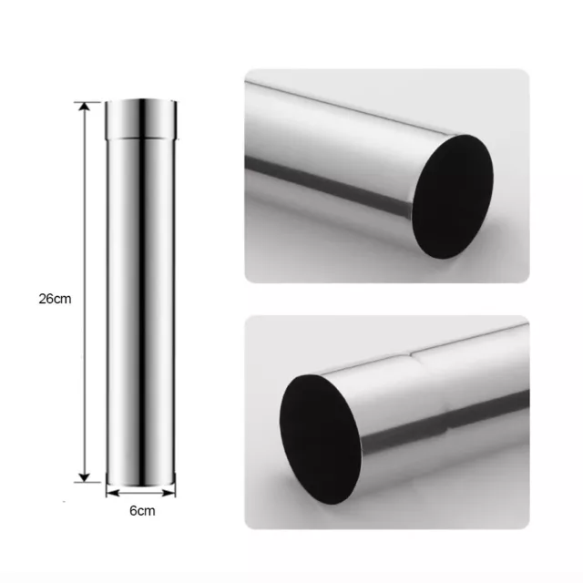 Versatile Stainless Steel Pipe Can be Used for Exhaust or Drainage Applications 2