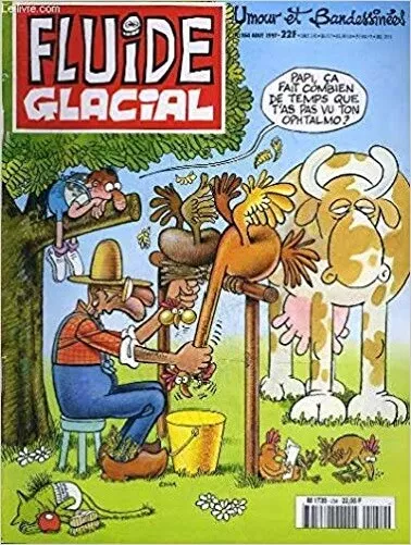 FLUIDE GLACIAL MAGAZINE HUMOUR ET BANDES DESSINEES N°251  - cha