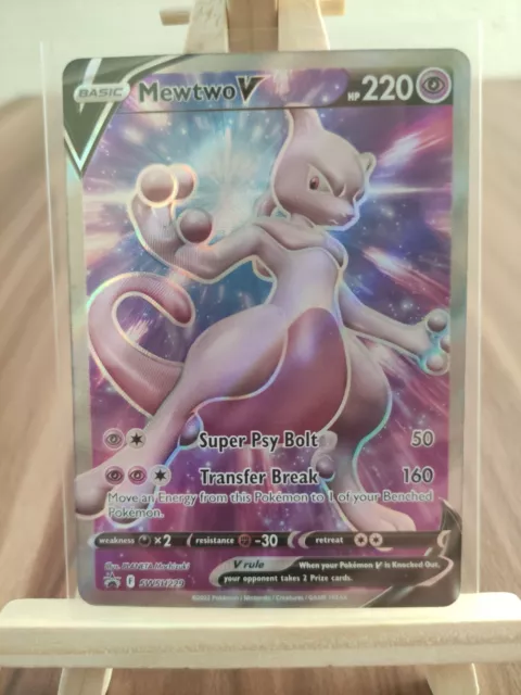Pokemon Trading Card Game Pokemon GO Single Card Ultra Rare Mewtwo V  SWSH229 - ToyWiz