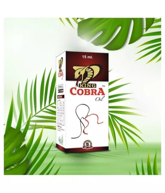 KING COBRA OIL Ayurvedisches topisches Erektionsmassageöl für Männer – 15... 3