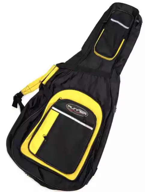 Custodia borsa chitarra Folk Acustica  Runner imbottita 5 m Giallo