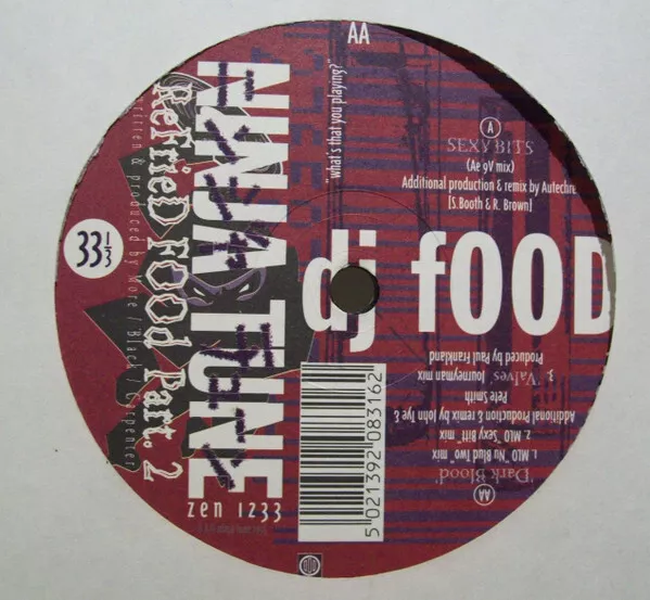 DJ Food - Refried Food Part 2, 12", (Vinyl)