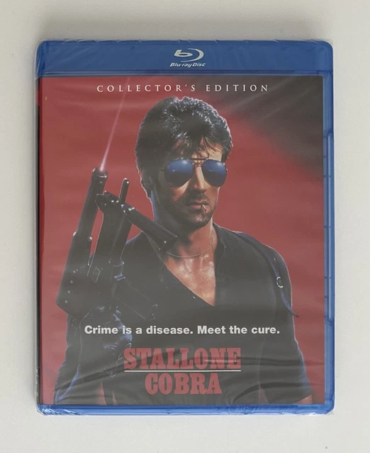 COBRA - CE (Blu-ray) Region A Stallone Cosmatos Scream Factory 1986 ...