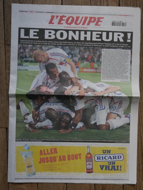 KOP Football N°85 - Guide CDM 2006 - Poster Zidane + 32 Posters - Collector
