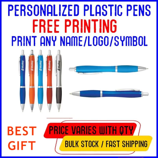 Custom Printed Pens Personalized Promotional Business Gift for Teacher Students
