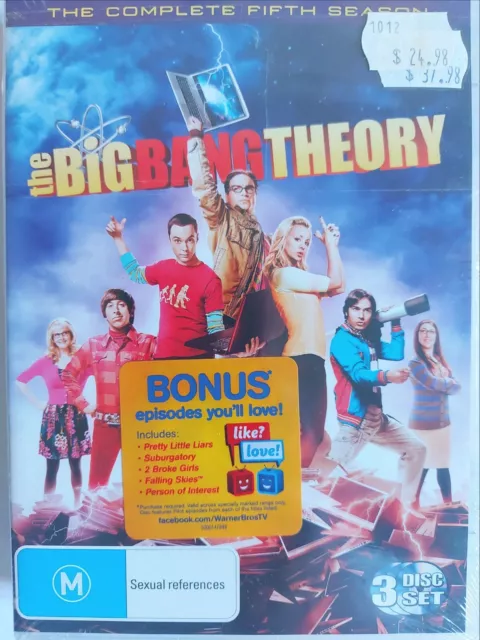 The Big Bang Theory : Season 5 [ 3 DVD Set ] Region 4, BRAND NEW & SEALED