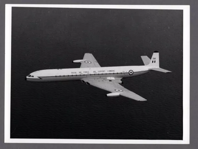 Royal Air Force De Havilland Comet 4C Large Original Vintage Mod Photo Raf - 1