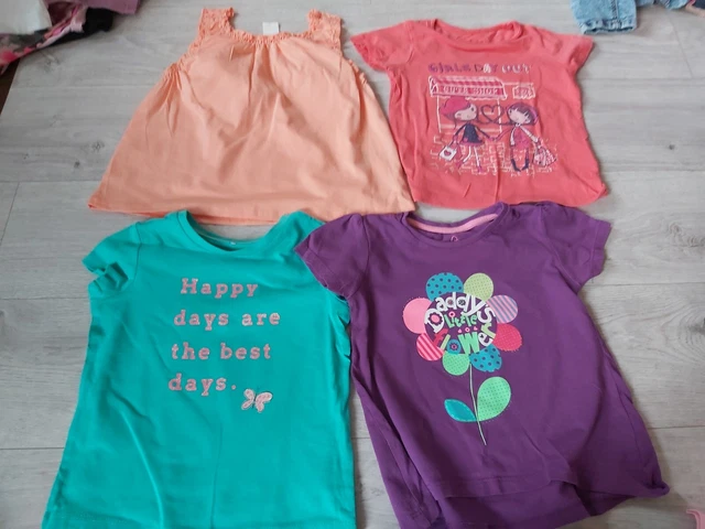 Huge Baby Girls Clothes Bundle 12-18-24 Months next, River island,  30 items #1 8