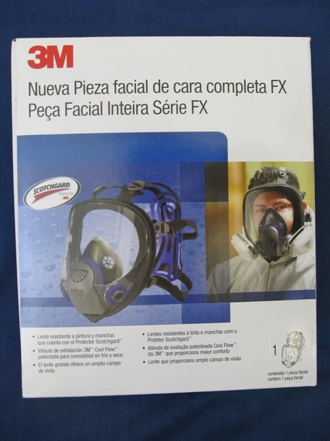 3M Ultimate FX Full Facepiece LARGE Reusable Respirator FF-403 - FAST SHIPPING