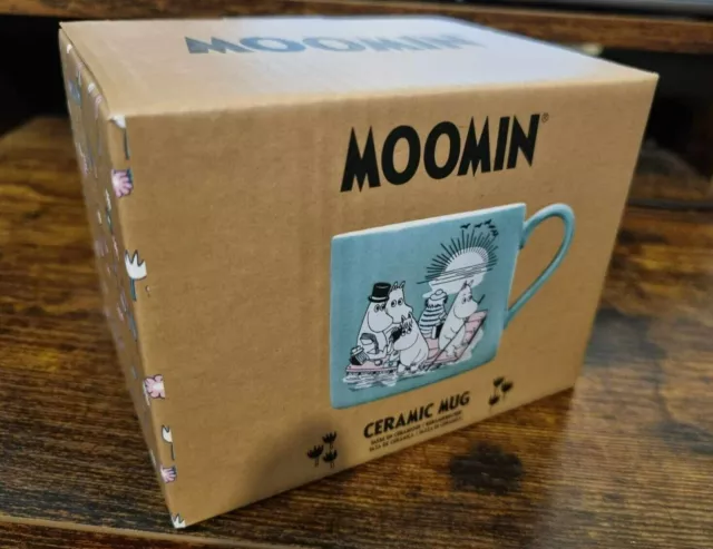 Offizieller Mumin Keramikbecher. Neu, verpackt.