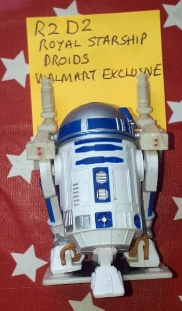 STAR WARS R2-D2 Royal Starship Droids Modellino esclusivo Walmart