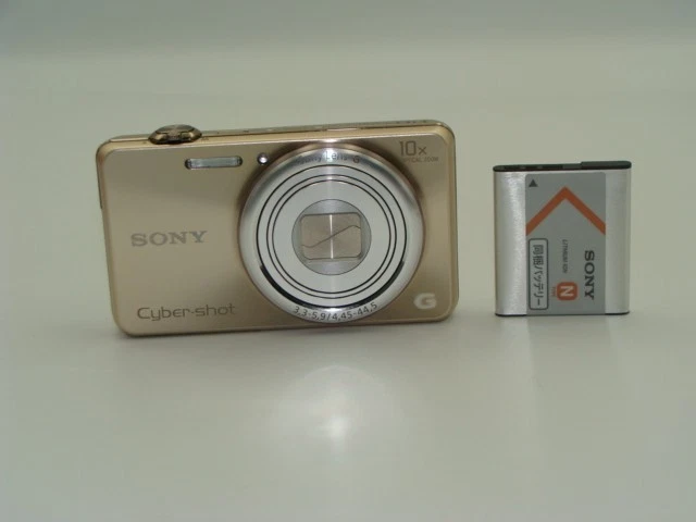 SONY CYBER-SHOT DSC-WX170 Gold Compact Digital Camera [No English