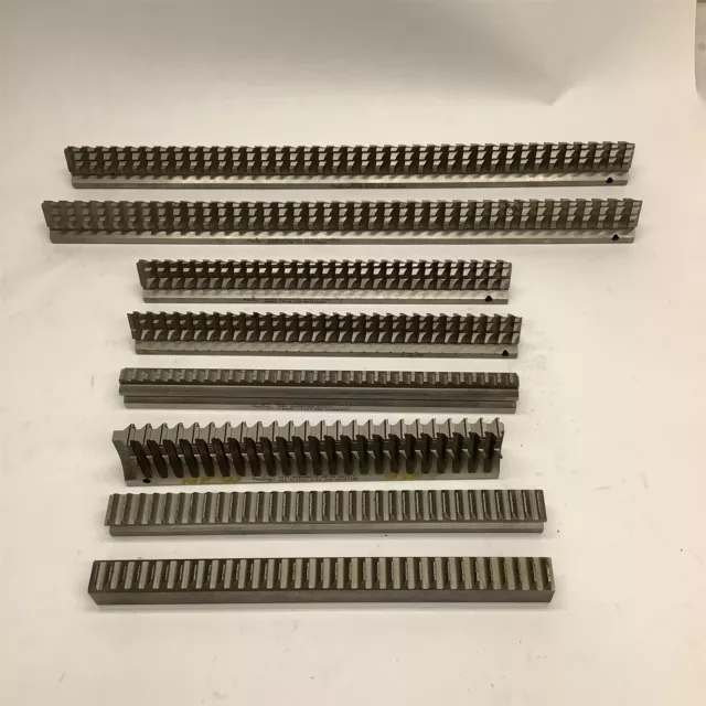 NOS Lot  8 HSS Keyway Broach Cutters 13" 14 3/4" 14 3/8" 14 1/2" 24 5/8" S2