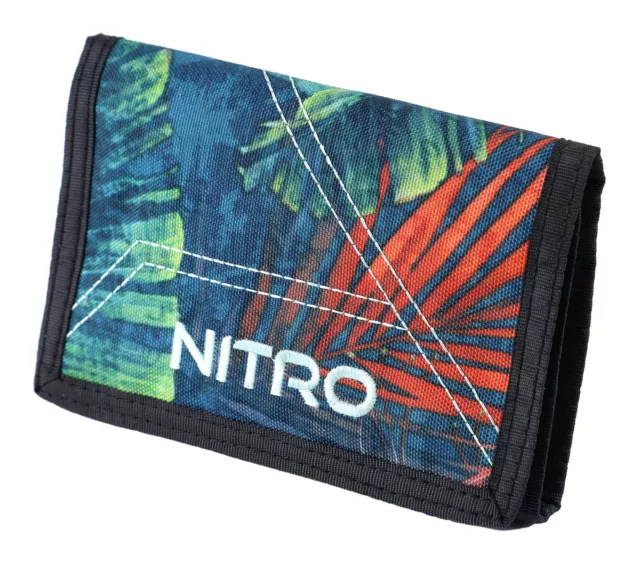 NITRO Daypacker Collection Wallet Geldbörse Tropical blau bunt Freizeit