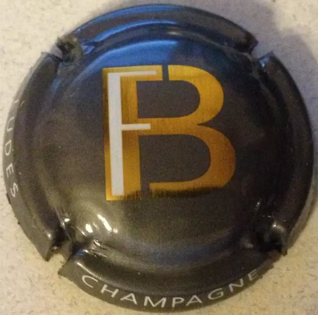 Capsule de champagne FORGET BRIMONT (6. fond anthracite)