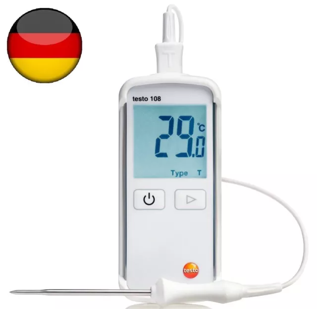 Testo 108 Temperature Meter 0563 1080 (Original Made in Germany)