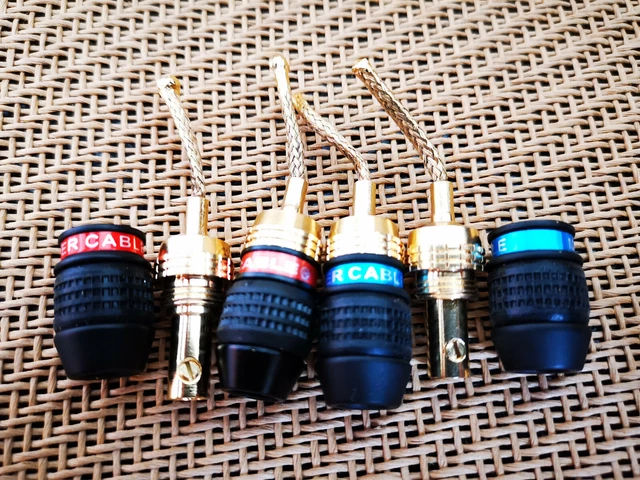 Quick Plug Monster MONSTER FLEX TIP Quick Lock Binding Posts Connectors M Z2 Bi Wire ...