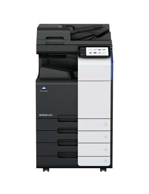 Konica Minolta bizhub C250i inkl. Originaleinzug Untertisch 100% befüllte Toner