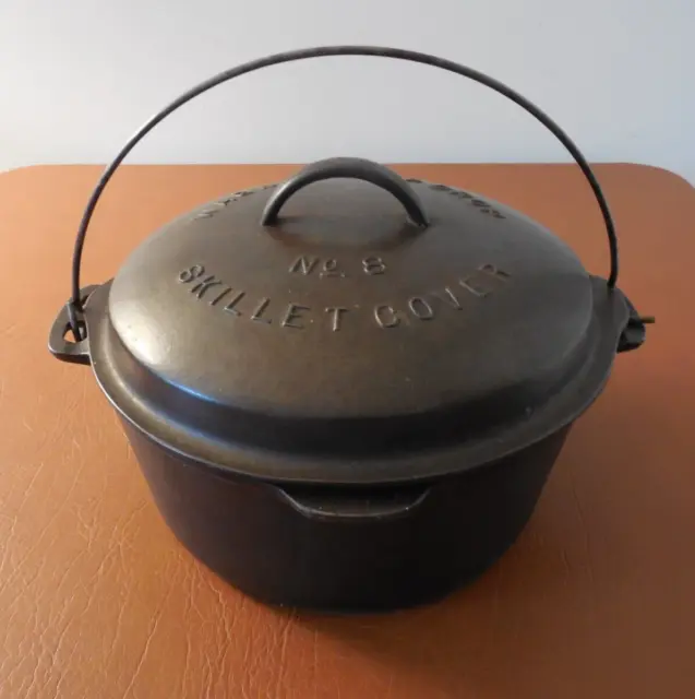 Vintage Wagnerware #8 Cast Iron Dutch Oven – Mimi's Attic Ithaca