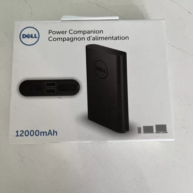 Dell PW7015M X1F87 Power Companion 12000mAH Notebook Portable Charger New ❄️