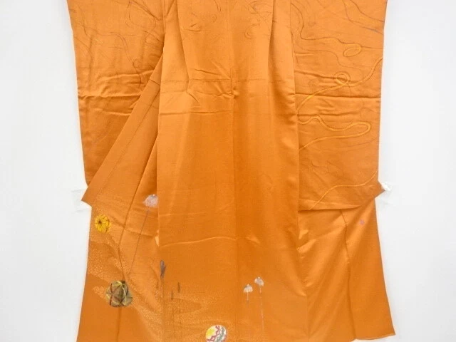 98565# Japanese Kimono / Antique Kimono For Girls / Mari Ball