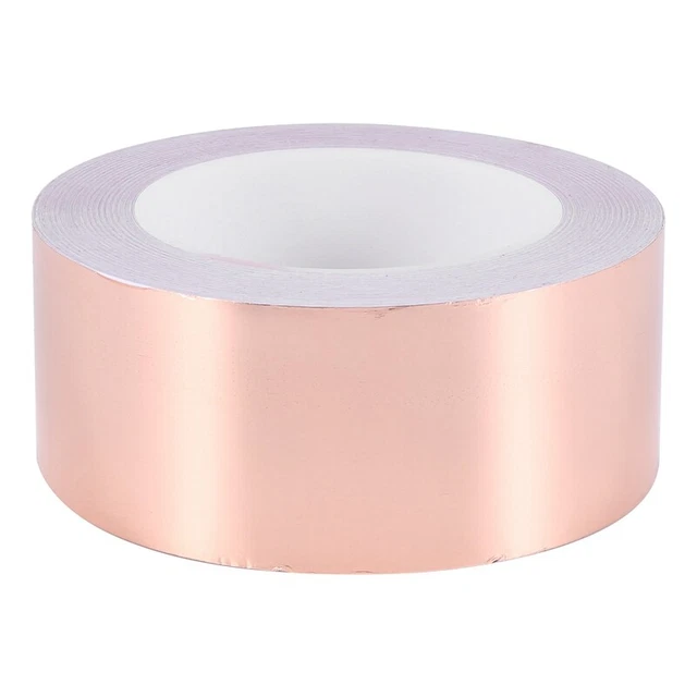 Copper Foil Tape 50mm x 30M for EMI Shielding Conductive Adhesive for Elect F8I1