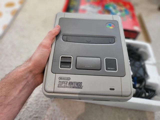 Pack snes mario world super nintendo protection crystal 11