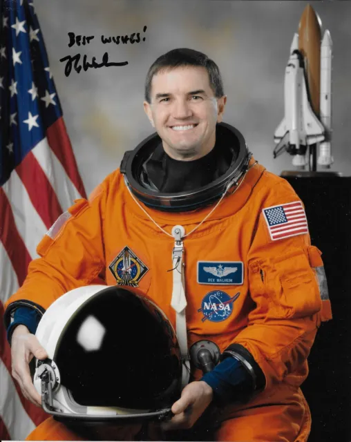 REX WALHEIM Signed Autographed 8x10 Photo NASA Astronaut