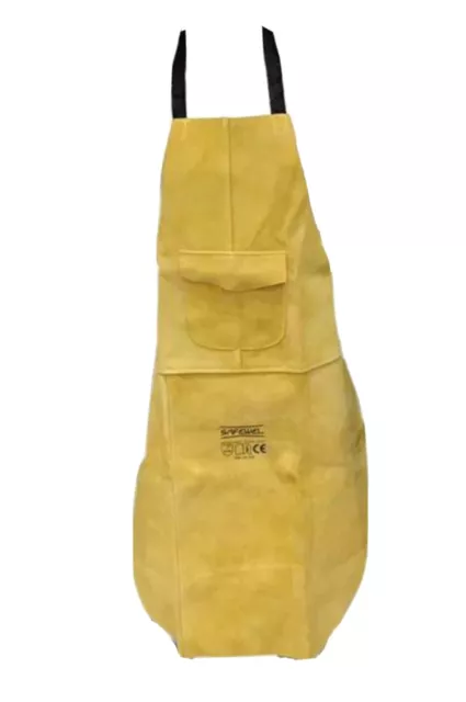 Premium Gold Leather Welders / Welding / Carpenters / Gardeners Safety Apron