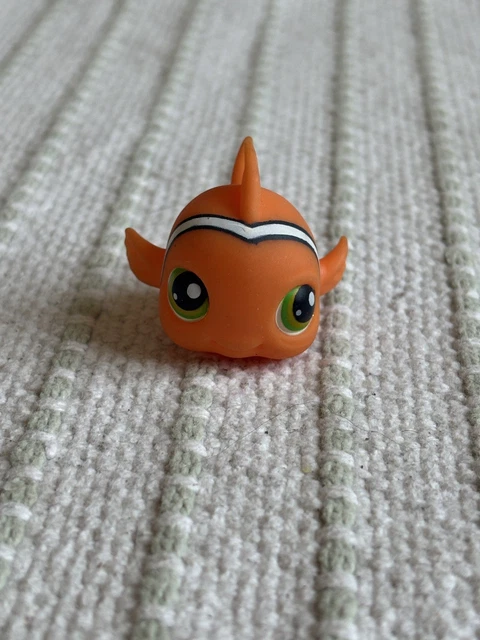 Figurine Littlest Pet Shop Poisson Clown 1213 Hasbro - Occasion, édition Spéciale Animaux Marins