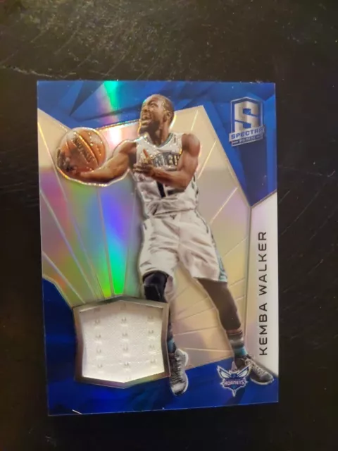 Kemba Walker Panini Spectra 2015-2016 Swatches # 03/49