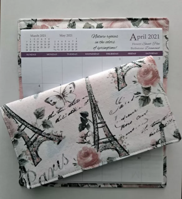 COTTON FABRIC PARIS 202425 Pocket Calendar & Appointment Book 10.50