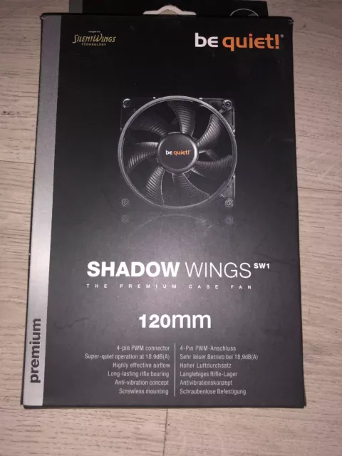 BE QUIET - Ventilateur Shadow Wings SW1 120 mm - PWM - BL026 NEUF