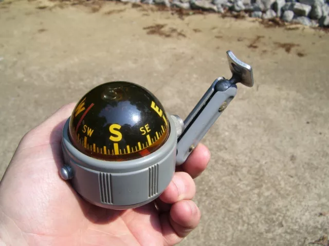 1950s Antique auto Airguide compass accessory gm Vintage Chevy Ford Hot Rod 48 1950s Antique auto Airguide compass accessory gm Vintage Chevy Ford Hot Rod 48