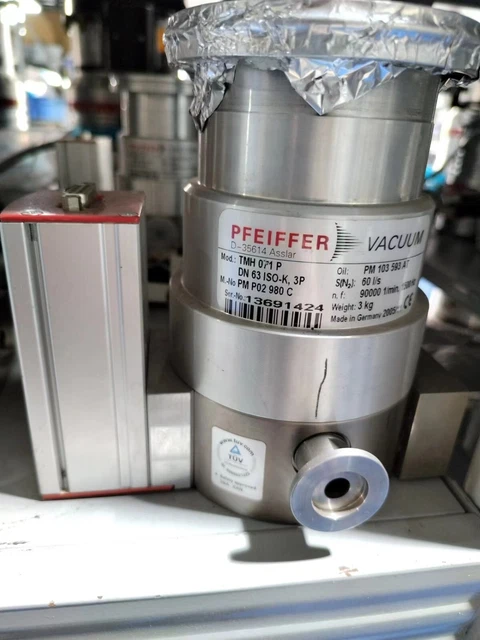 PFEIFFER TURBO PUMP TMH 071P DN 63 ISO-K,PM P02 980 C,Tested Working