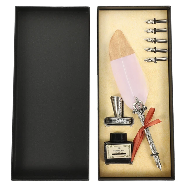Jeu De Calligraphie Dip Stylo Ensemble Costume D'affaires Stylo À Plume
