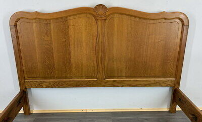 Louis XV Style Vintage French Oak Double Bed (LOT 441) 6