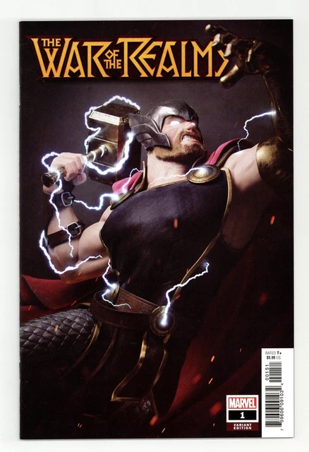 War of the Realms 1K Hugo 1:25 Variant VF/NM 9.0 2019