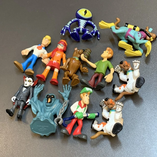 LOT 11 SCOOBYDOO Velma Shaggy Daphne Dog Fred DRACULA Zombie 2.5
