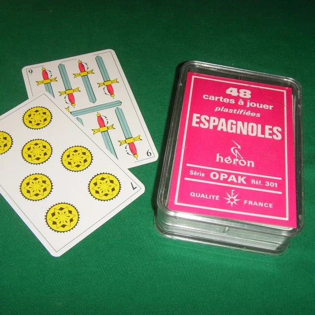 Jeu De Cartes Ancien "Guillotin" Par Héron - Format Tarot - Vintage