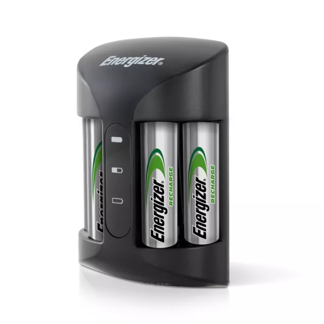 Energizer Rechargeable AA&AAA Battery Charger 4 AA NiMH Rechargeable Batteries