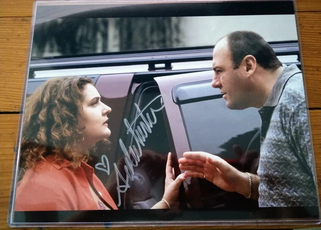 AIDA TURTURRO Signed Photo - SOPRANOS - COA Certified