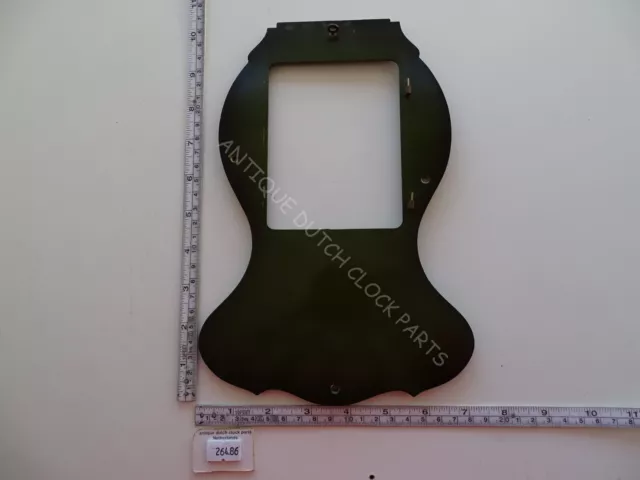 Back Plate For A Schmid Mantel Clock, Neuchatel Or Neuchateloise