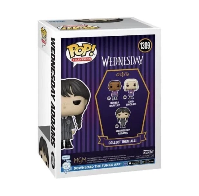 Funko Pop Wednesday Addams Vinyl Figure 1309 Wednesday Netflix Series 2