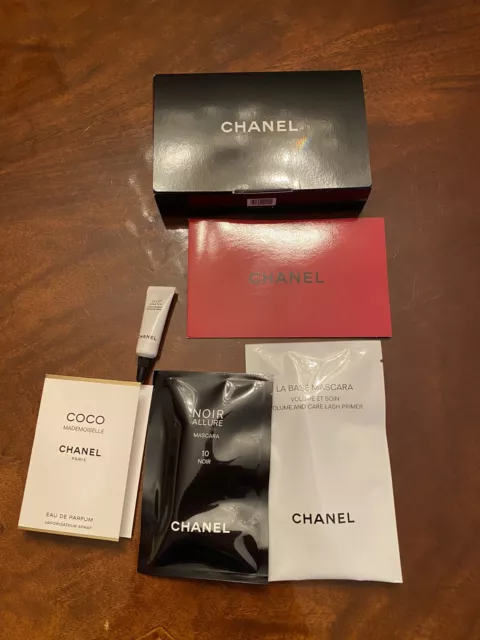Lot/4 Chanel NEW Samples Mascara +Base + Le Lift Eye + Coco Mademoiselle EDP+