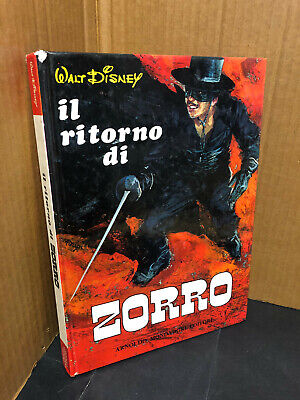 Il Ritorno Di Zorro Cartonato Mondadori 5° Ristampa 1968 Ottime Condizioni
