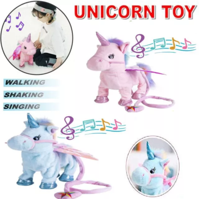 Magic Walking & Singing Unicorn Animated Toys for Toddlers Girls Boys,Kids Pet