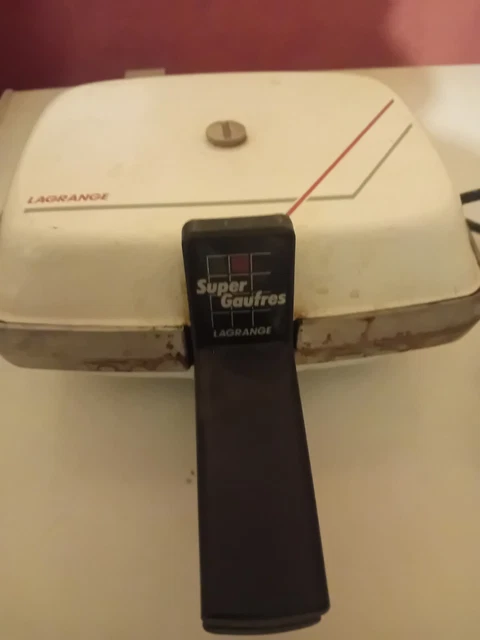 Gaufrier Lagrange Premium 1200W – Champagne, Modèle 019133, Neuf Sous Blister